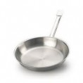 PADELLA ACCIAIO 1 MANICO diametro 20 cm, altezza 4 cm, capacità 1,2 lt